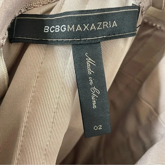 NWOT BCBGMAXAZRIA Tulle Ruffled Pleated Dress 💜 - Picture 6 of 7